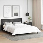 vidaXL Couettes & Duvets Blanc 260 x 220 cm Microfibre