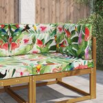 vidaXL Coussin de canapé d'extérieur 3 Pièces coloré Polyester