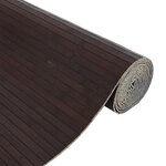 vidaXL Cloison de séparation marron foncé 165x800 cm bambou