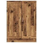 vidaXL Bibliothèque vieux bois 82 5x30 5x115 cm bois d'ingénierie