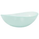 vidaXL Lavabo Verre trempé 54 5x35x15 5 cm Dépoli