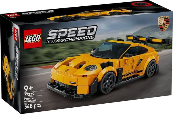 Maquette LEGO Speed Champions - Supercar Porsche 911 GT3 RS (77239) pour Enfants et Collectionneurs