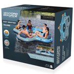 Bestway Île flottante Hydro-Force Bleu 300 x 287 cm PVC