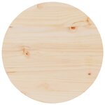 vidaXL Table basse Naturel 50 x 50 x 35 cm Bois massif en pin