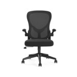 Q-connect chaise bureau rotative - Nylon maille - Max. supporte 130kg - Noir