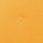 vidaXL Ensemble de canapé 2 Pièces Tissu jaune