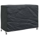 vidaXL Housse pour mobilier d'extérieur Noir 140 x 70 x 90 cm 600D