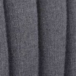 vidaXL Chaise de cocktail gris foncé tissu