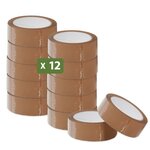 Rouleaux ruban adhésifs marron 66 M