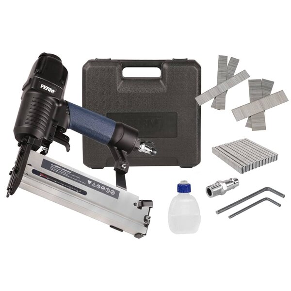 Ferm agrafeuse pneumatique atm1051 4-7 bars