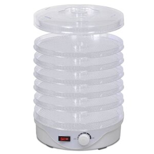Vidaxl déshydrateur alimentaire rond 250 w 6 plateaux