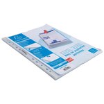 Bloc 50 Pochettes Perforées Pp Lisse Quick Doc - A4 - Cristal - X 20 - Exacompta