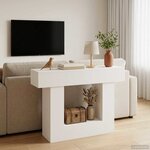 vidaXL Blanc 101 x 30 x 74 cm