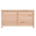 vidaXL Boîte à coussins d'extérieur 100x50x56 cm Bois de sapin massif