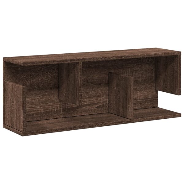 vidaXL Armoire murale 80x20x30 cm chêne marron bois d'ingénierie