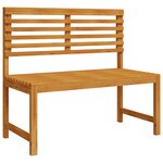 Ensemble de jardin 5 pièces en bois d'acacia