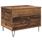 vidaXL Table basse Bois Ancien 60 x 44 5 x 45 cm Bois d'ingénierie