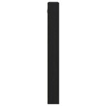 Vitrine vidaXL Cabinet Noir Chêne 100x8 5x75 cm Bois d'ingénierie