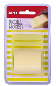 Apli Notes Distributeur 5Cmx8M Jaune