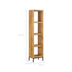 vidaXL Bibliothèque 40x30x175 cm Bois de manguier solide