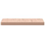 vidaXL Dessus de table 60x60x4 cm carré bois massif de hêtre