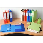 Classeur Rembordé Papier 2 Anneaux 30mm Forever - A4 - Bleu Clair - X 10 - Exacompta