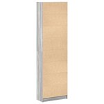 vidaXL Armoire Gris Sonoma 55x25x189 cm en bois d'ingénierie