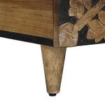 vidaXL Table basse Marron 80 x 50 x 40 cm Bois de mangue massif