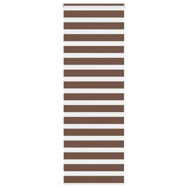 vidaXL Store zèbre marron 70x230 cm largeur du tissu 65 9 cm polyester