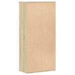 vidaXL Bibliothèque chêne sonoma 50x25x105 cm bois d'ingénierie