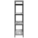 vidaXL Étagère Gris Sonoma 100 x 33 5 x 140 cm Bois d'ingénierie