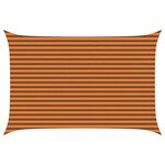 vidaXL Voile d'ombre Orange et marron 3 x 4 5 m 100   polyester Oxford