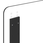 vidaXL Tête de lit Chêne noir 80 cm Bois d'ingénierie