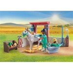 PLAYMOBIL 71471 - Vétérinaire avec Animaux de la Ferme