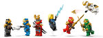 LEGO NINJAGO 15e anniversaire – Collection des personnages Ninjas 71866  8 minifigurines