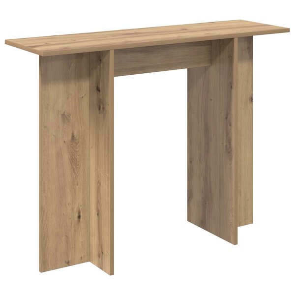 vidaXL Table console Chêne artisanal 100 x 30 x 75 cm