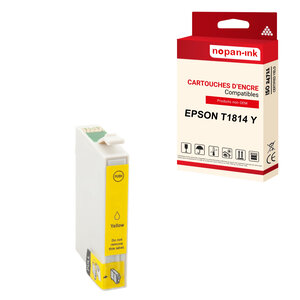 Nopan-ink - x1 cartouche epson t1814 xl t1814xl compatible