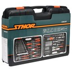 Sthor kit d'outils métalliques 122 pièces