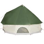 vidaXL Tente familiale tipi 10 personnes vert imperméable