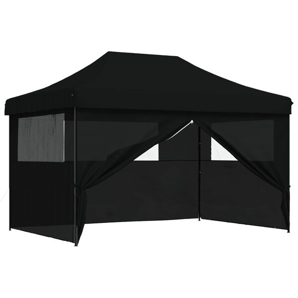vidaXL Tente de fête Noir 279 x 410 x 315 cm Tissu Oxford