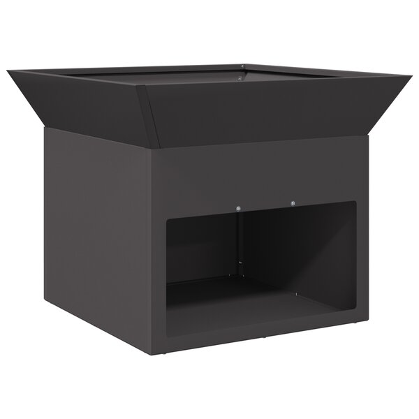 vidaXL Braise Noir 50 x 50 x 40 cm Acier