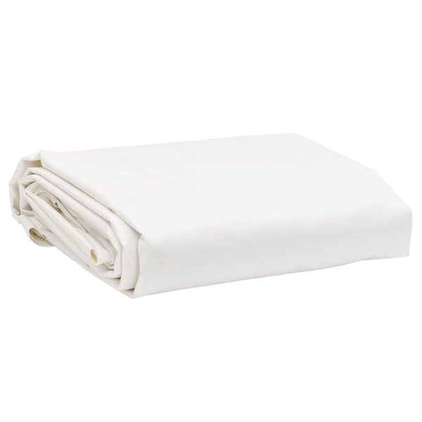 vidaXL Bâche blanc 1x2 5 m 650 g/m²