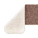 vidaXL Tapis Antidérapants pour Escaliers 15 Pièces Marron 75 x 20 cm PP