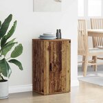 vidaXL Buffet Bois ancien 40 x 33 x 70 cm Bois d'ingénierie