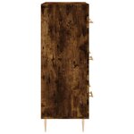vidaXL Buffet chêne fumé 69 5x34x90 cm bois d'ingénierie