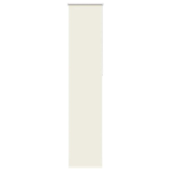 vidaXL Store enrouleur occultant blanc cassé 45x210cm largeur du tissu