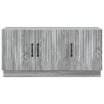 vidaXL Meuble TV Sonoma gris 99 x 34 5 x 47 cm Bois d'ingénierie
