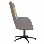 vidaXL Chaise de relaxation Patchwork Tissu