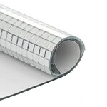 vidaXL Carreau de miroir mosaïque 3 Pièces Argent 30 x 30 cm Verre