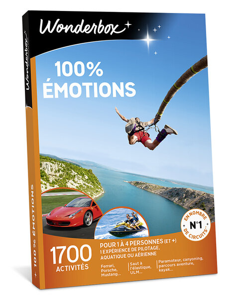 Coffret cadeau - WONDERBOX - 100  Émotions